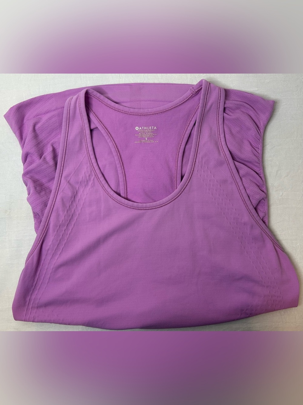 Athleta Light Purple Racerback Performance Tank - Picture 10 of 11